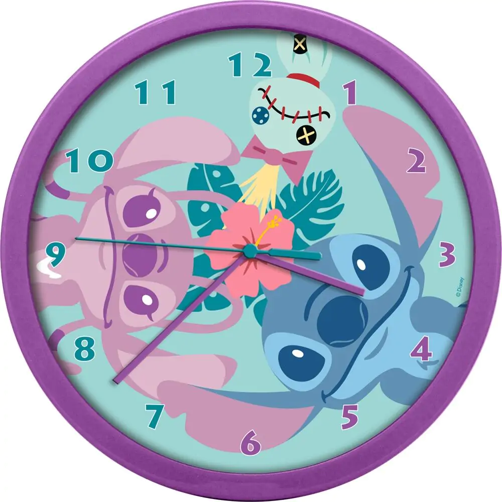 Disney Stitch Wanduhr Produktfoto