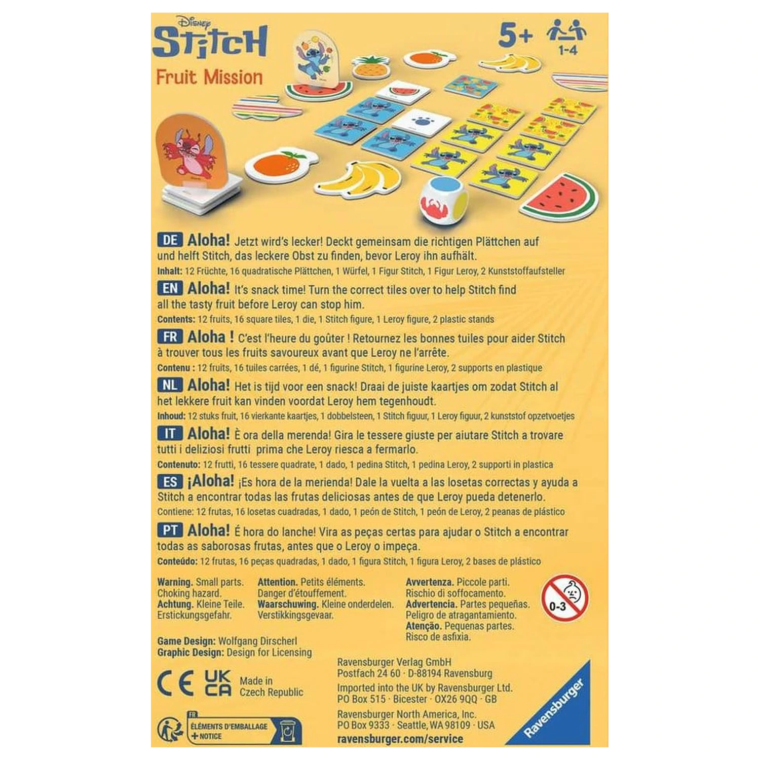 Disney Stitch Frucht Mission Produktfoto