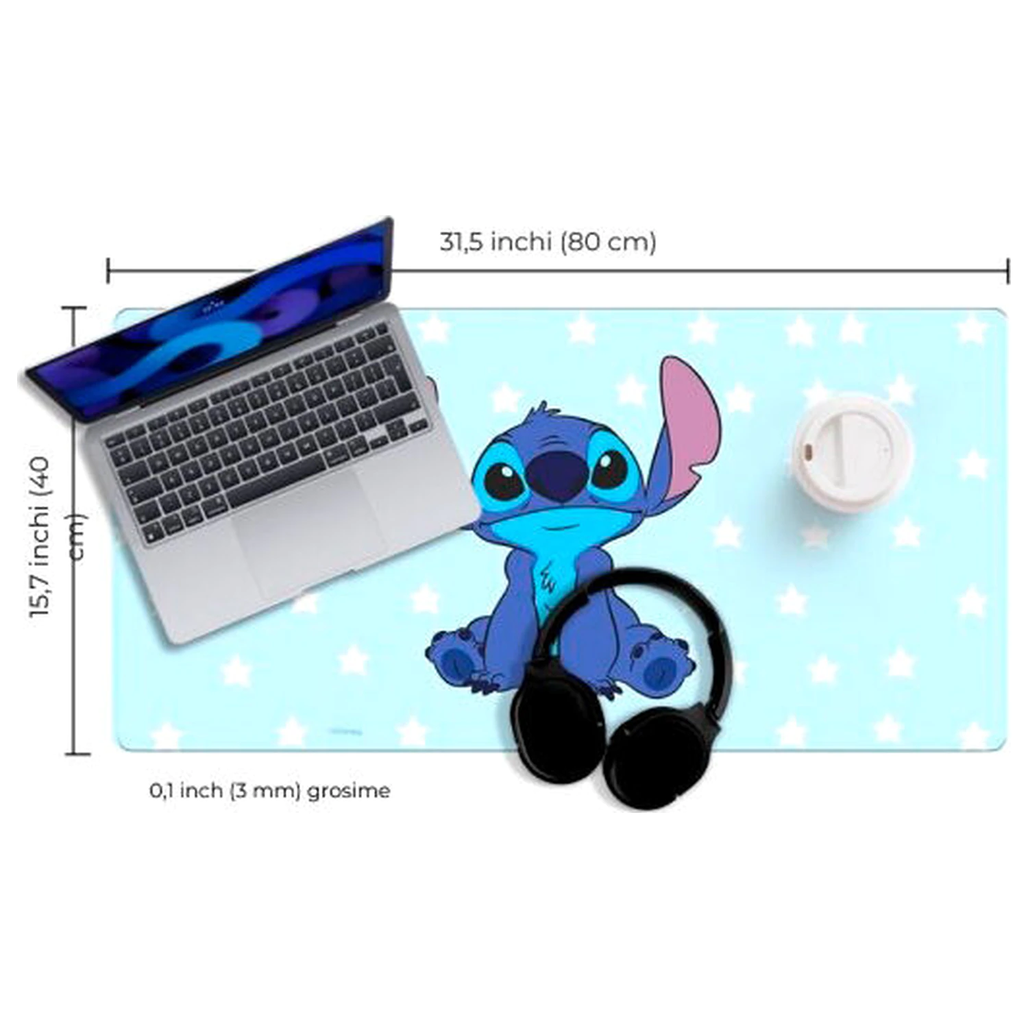 Disney Stitch Gaming Schreibtischunterlage Produktfoto