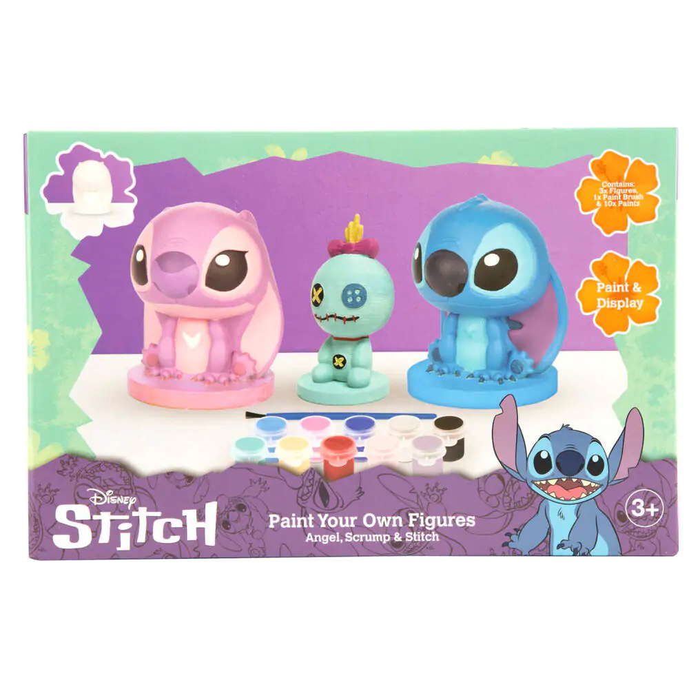 Disney Stitch Figuren zum Selbstbemalen Produktfoto