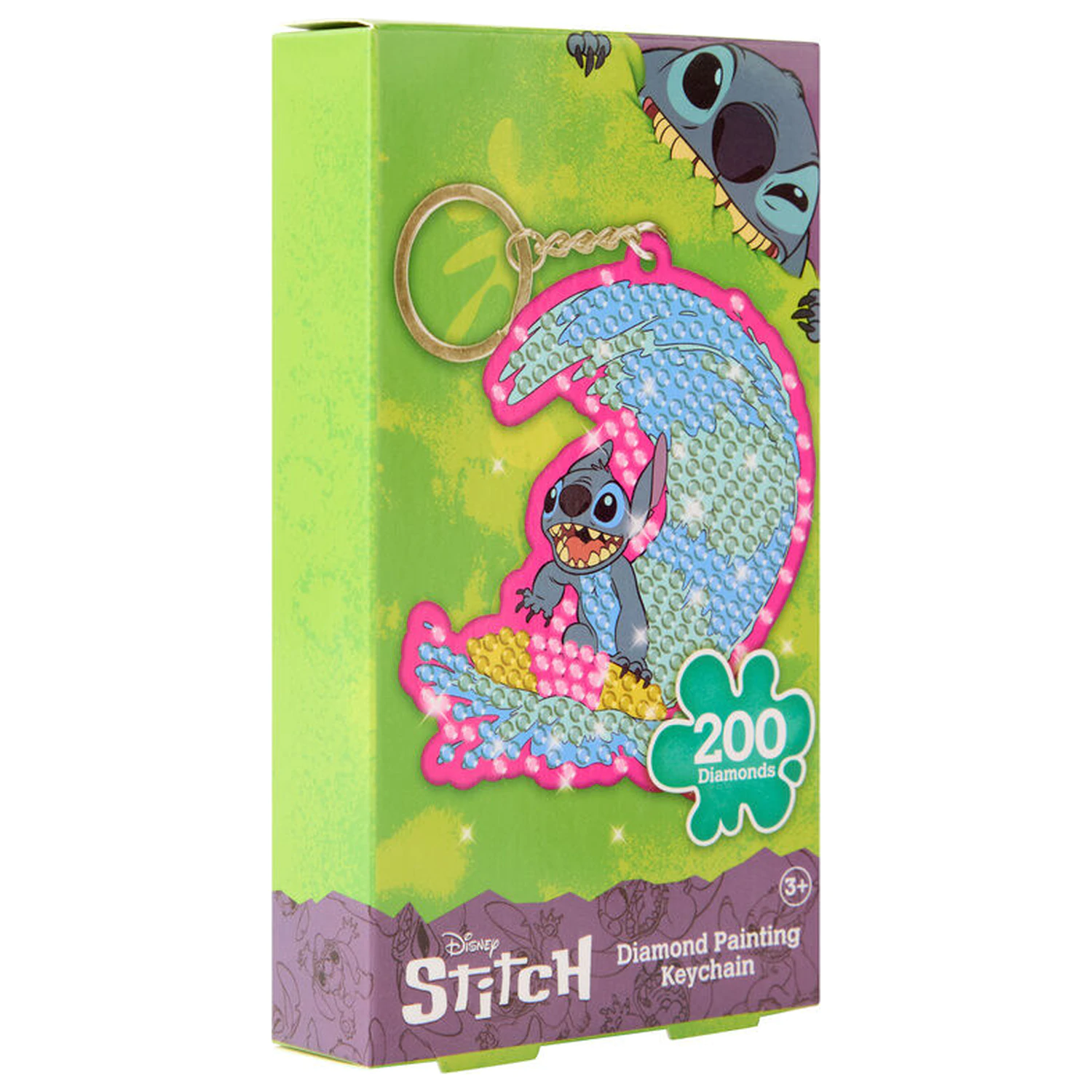 Disney Stitch Diamant-Schlüsselanhänger Bastelset Produktfoto