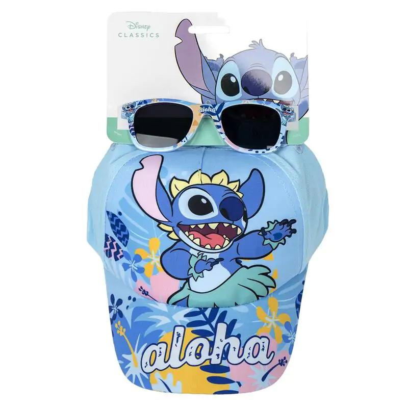 Disney Stitch Kinder Baseball Kappe und Sonnenbrille termékfotó