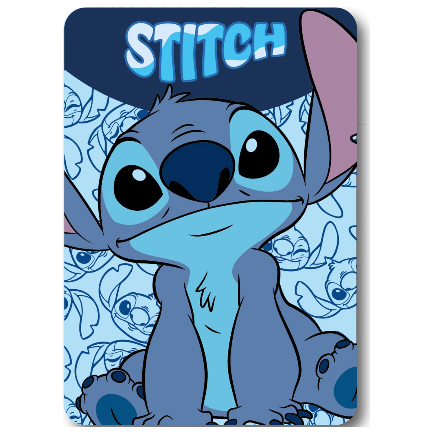 Disney Stitch Happy Fleece Decke Produktfoto