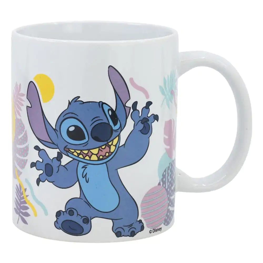 Disney Stitch Hawaian Flower Keramik Tasse 325 ml Produktfoto