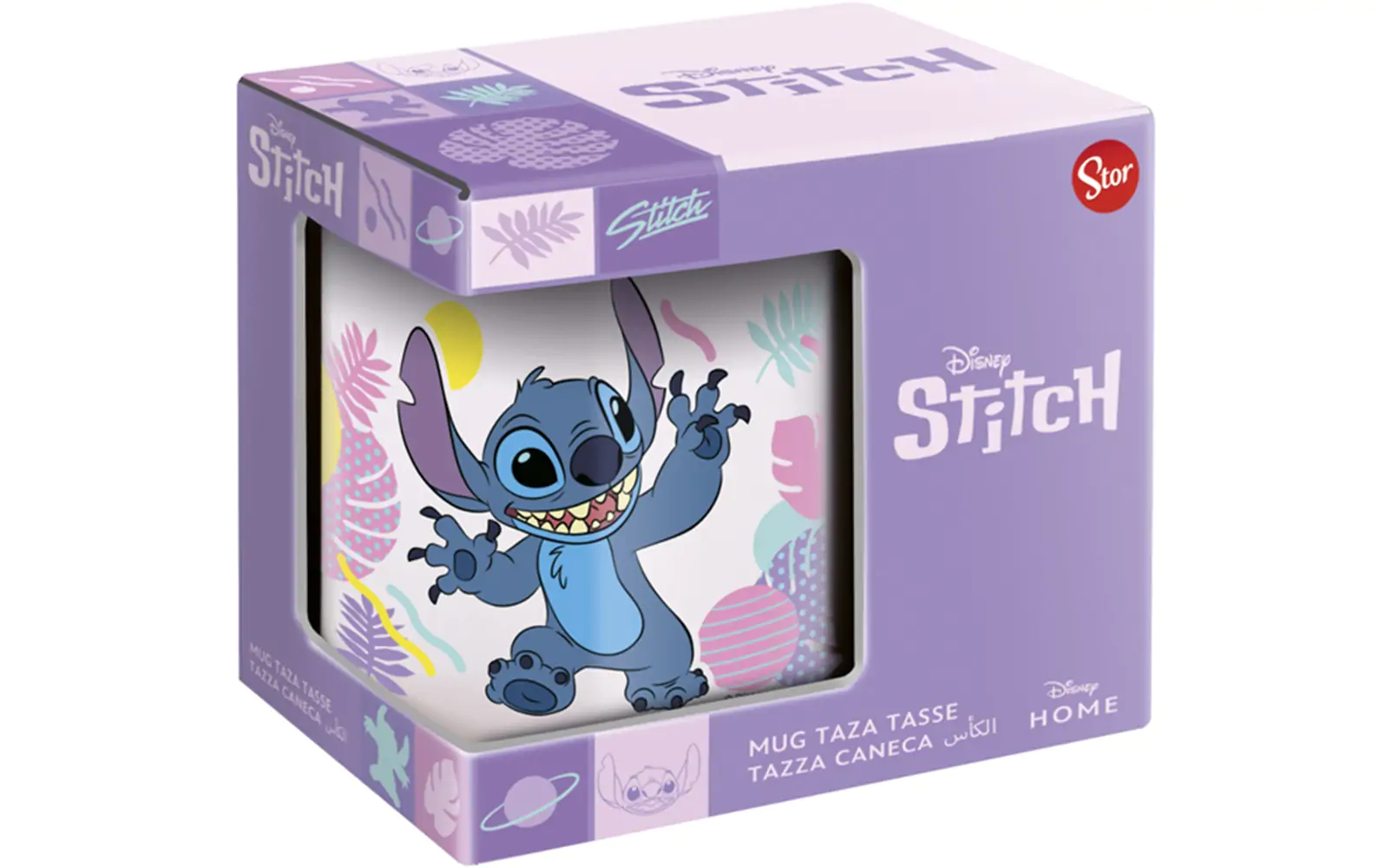 Disney Stitch Hawaian Flower Keramik Tasse 325 ml termékfotó