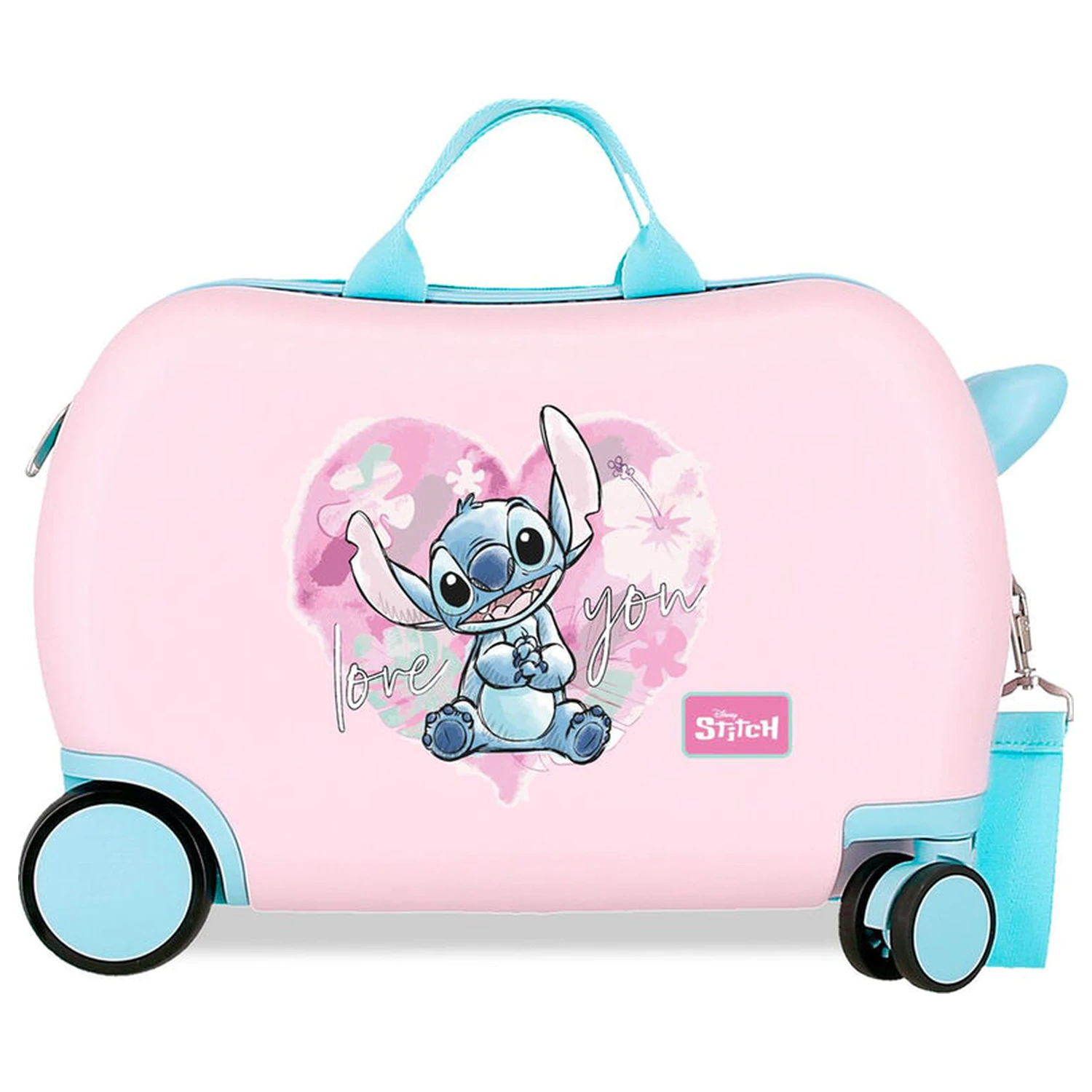 Disney Stitch Heart ABS Trolley-Koffer 45cm Produktfoto
