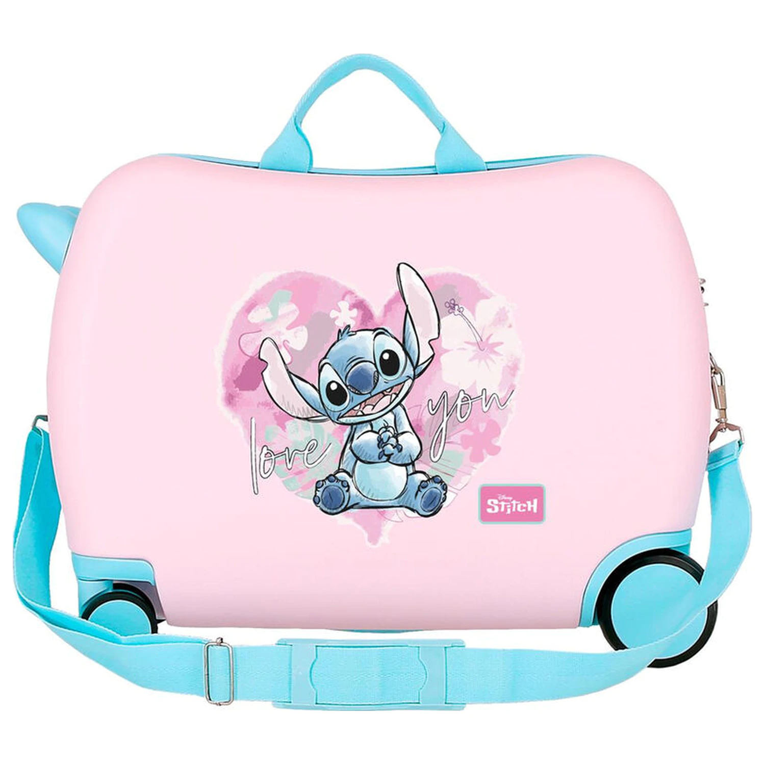 Disney Stitch Herz ABS Trolley Koffer 50cm Produktfoto