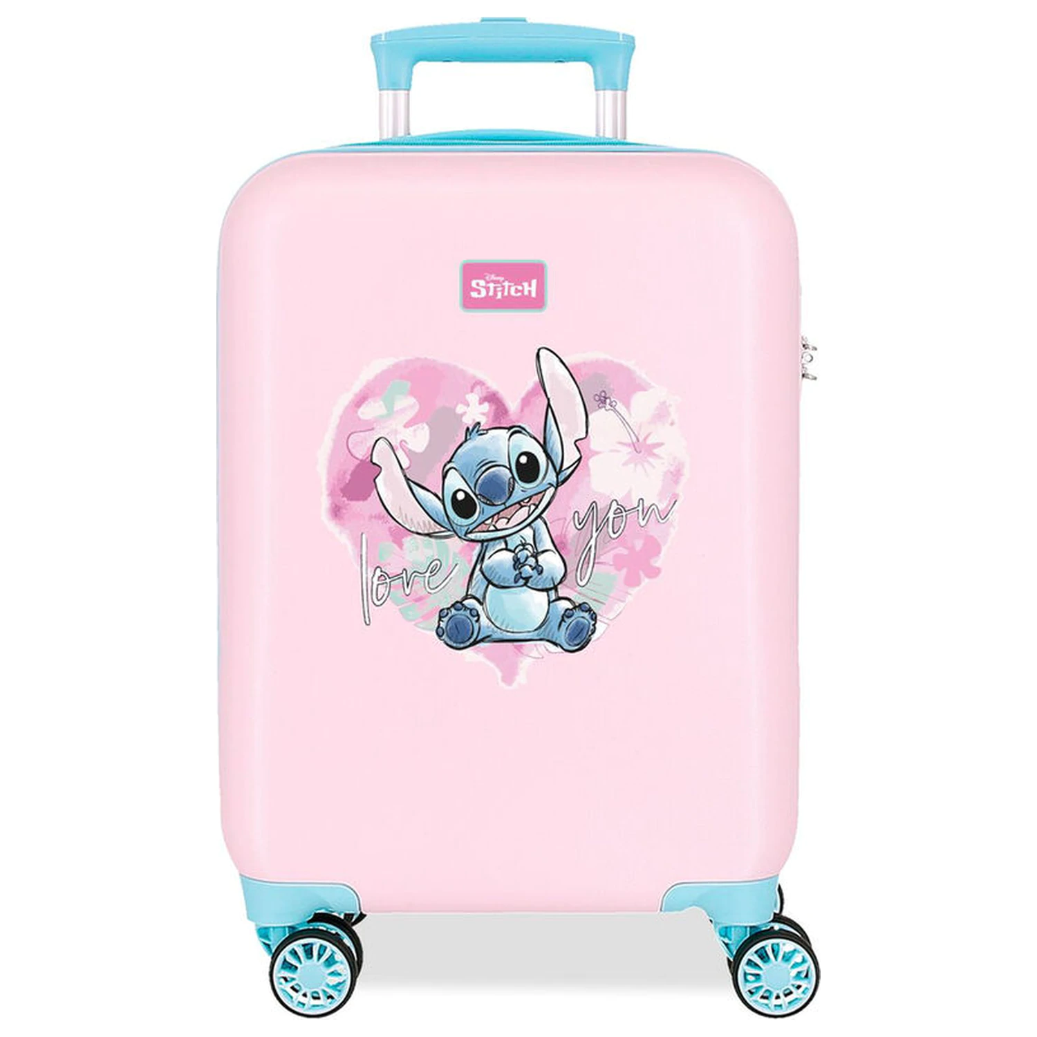 Disney Stitch Herz ABS Trolley-Koffer 50cm Produktfoto