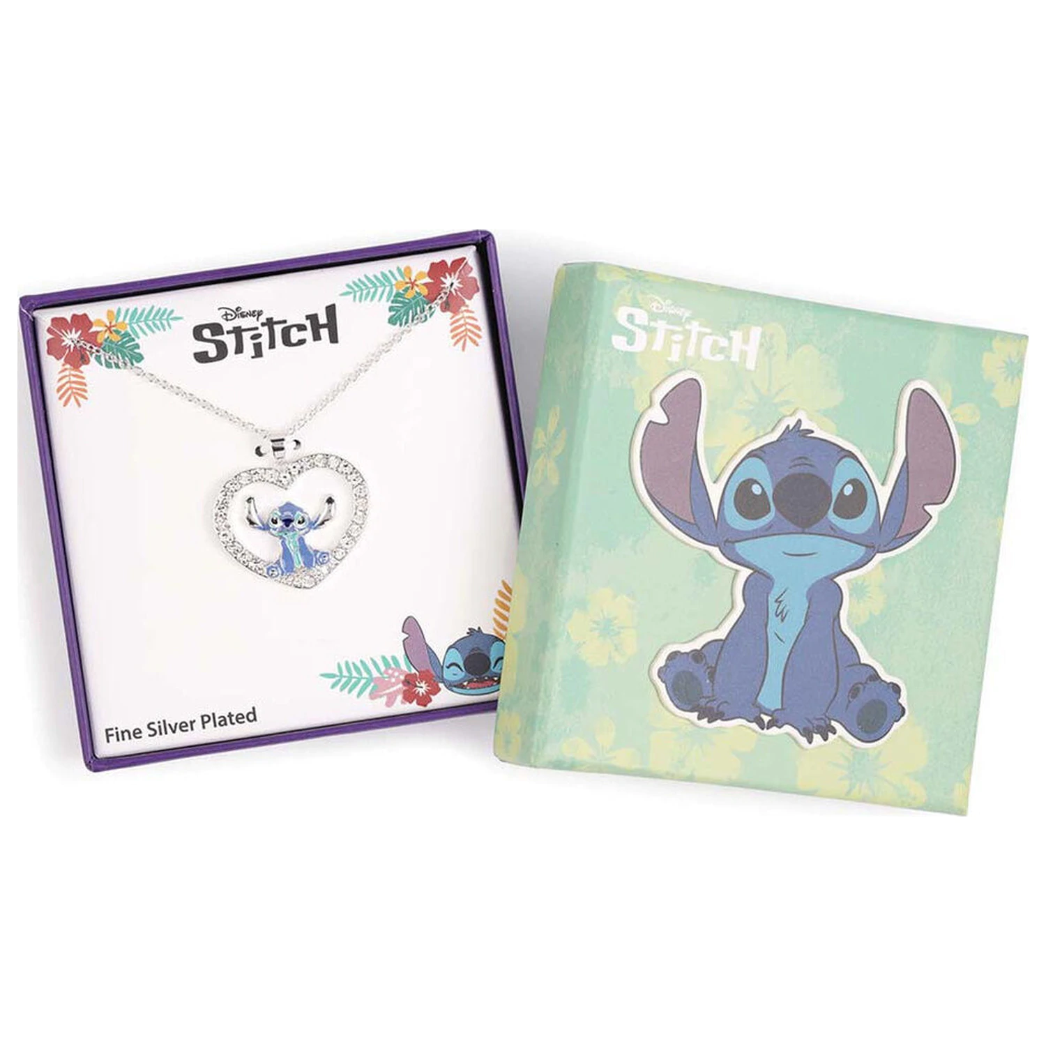 Disney Stitch Herz Halskette Produktfoto