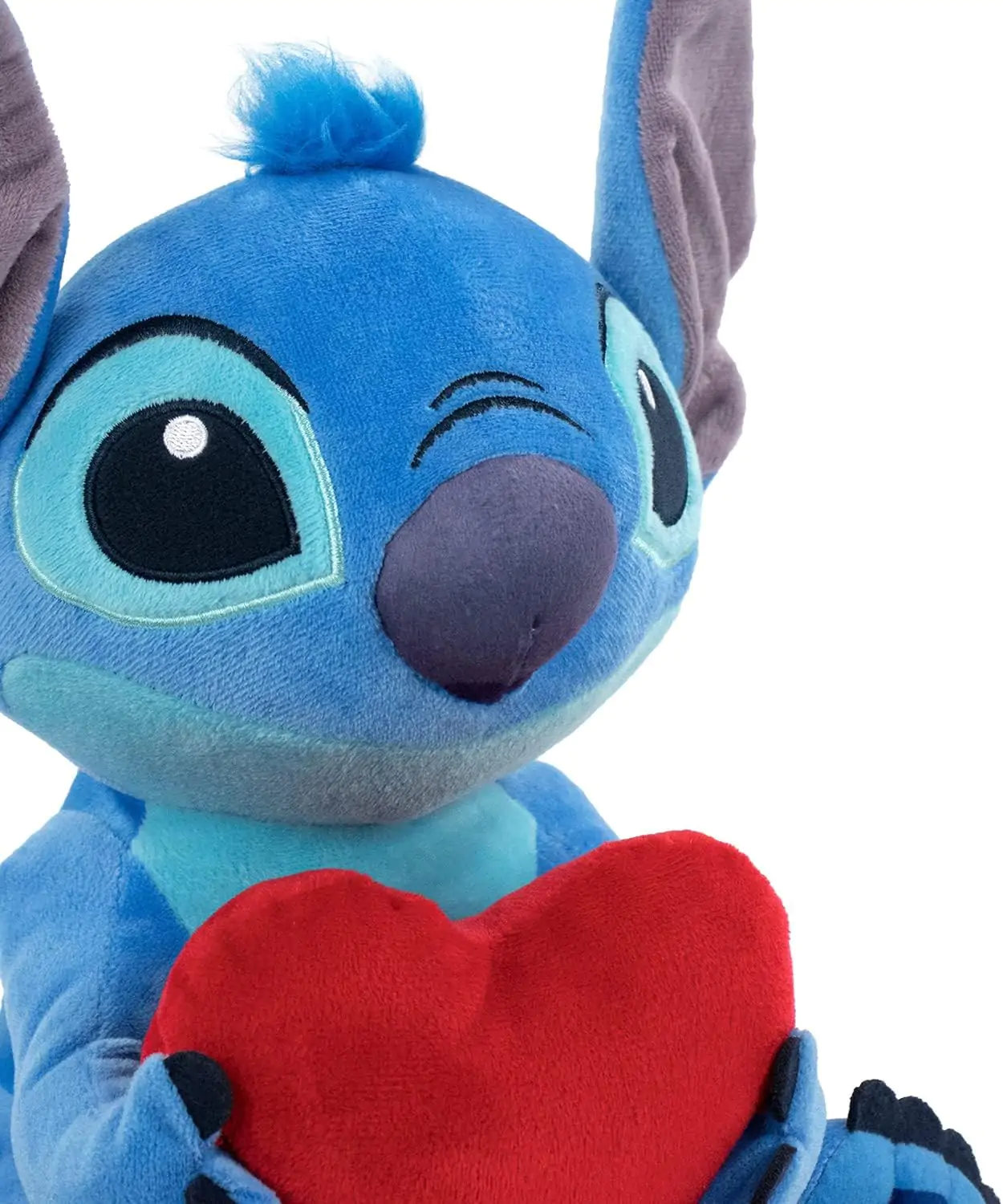 Disney Stitch Heart Plüschfigur mit Stimme 30cm Produktfoto