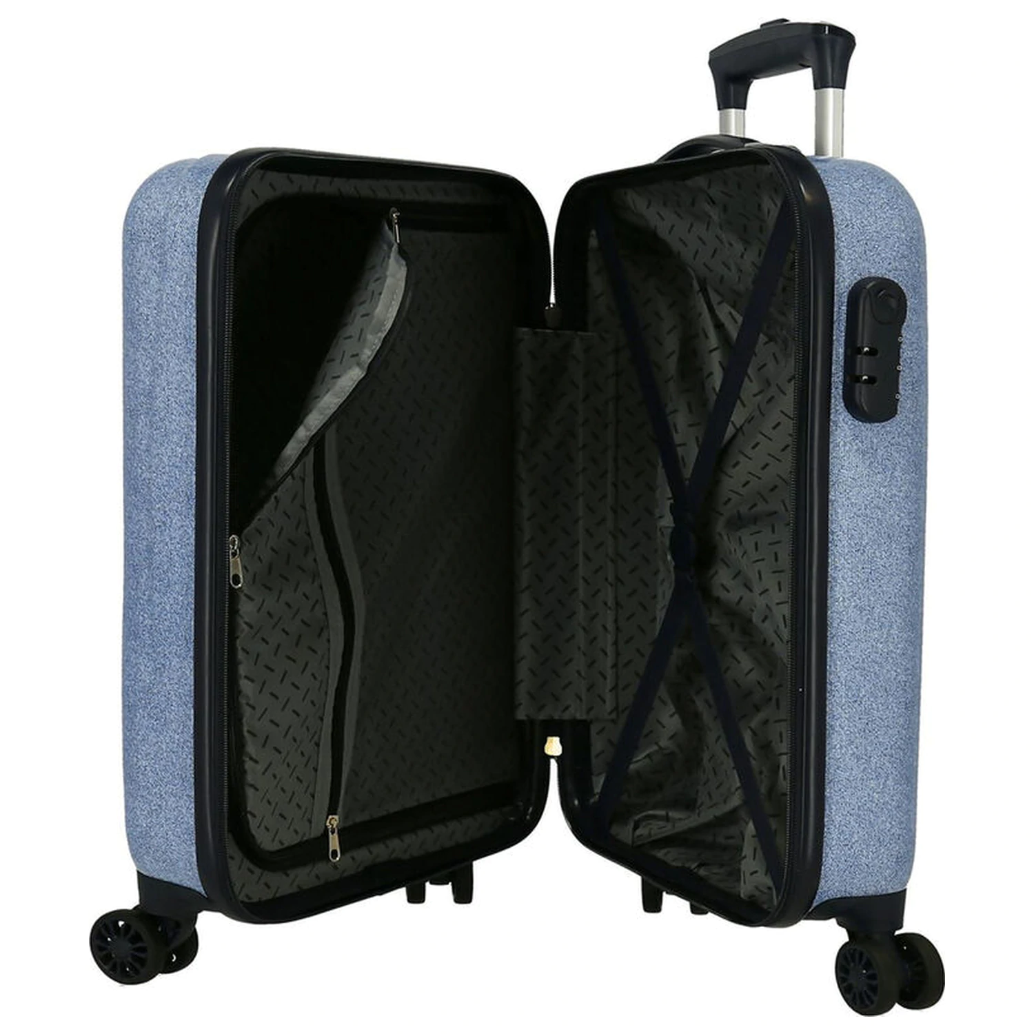 Disney Stitch Hearts ABS Trolley-Koffer 55cm Produktfoto