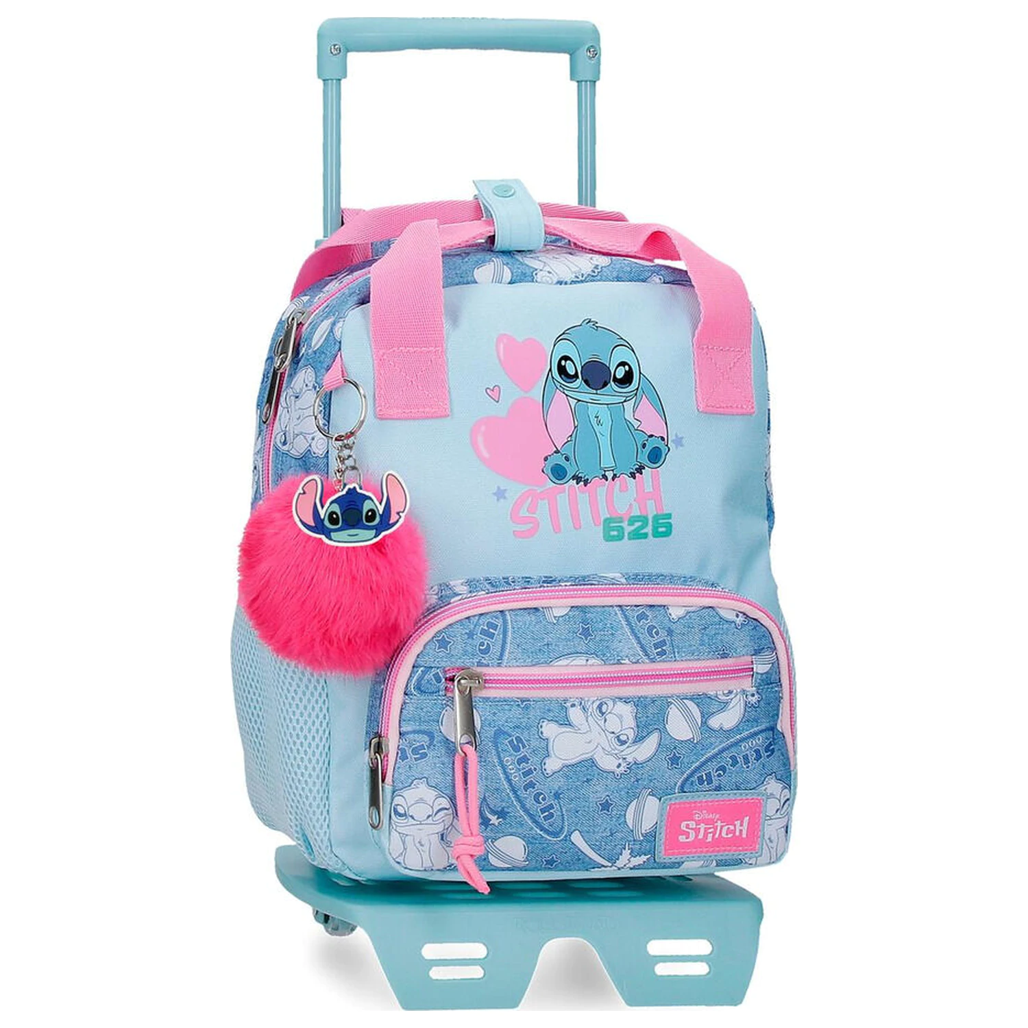 Disney Stitch Hearts Trolley 28cm Produktfoto