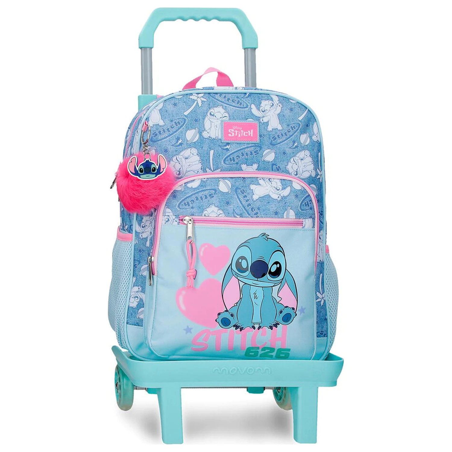 Disney Stitch Hearts Rollkoffer 38cm Produktfoto