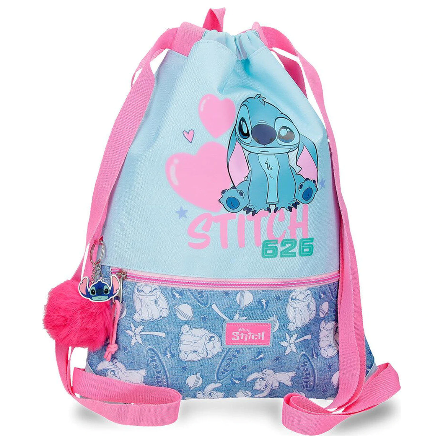 Disney Stitch Hearts Sporttasche 46cm Produktfoto