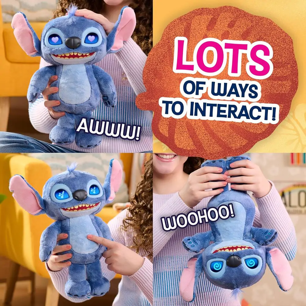 Disney Stitch interaktives Plüschtier 30 cm Produktfoto