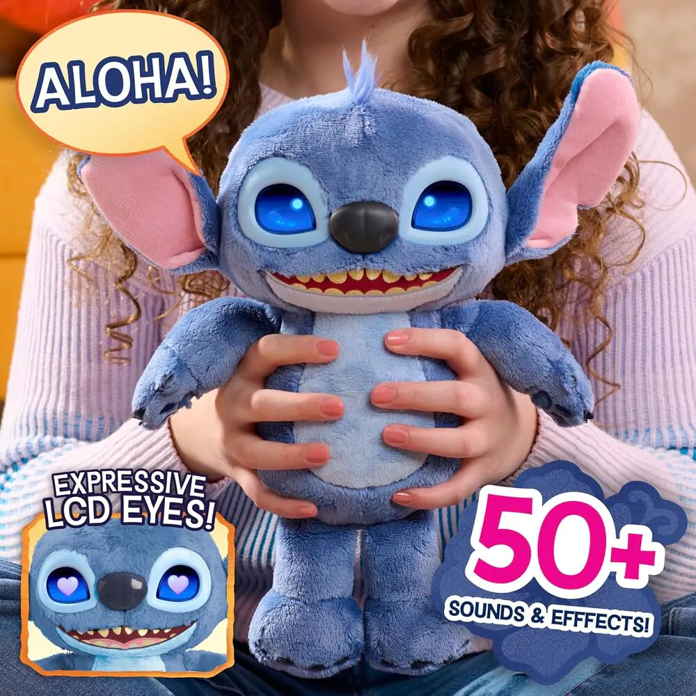 Disney Stitch interaktives Plüschtier 30 cm Produktfoto