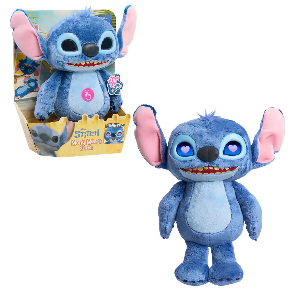 Disney Stitch interaktives Plüschtier 30 cm Produktfoto
