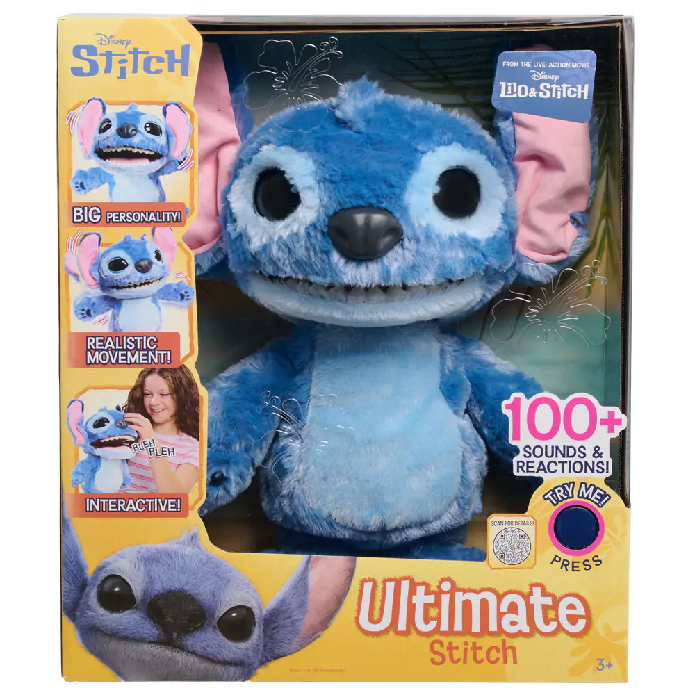 Disney Stitch Interaktives Plüschtier Produktfoto