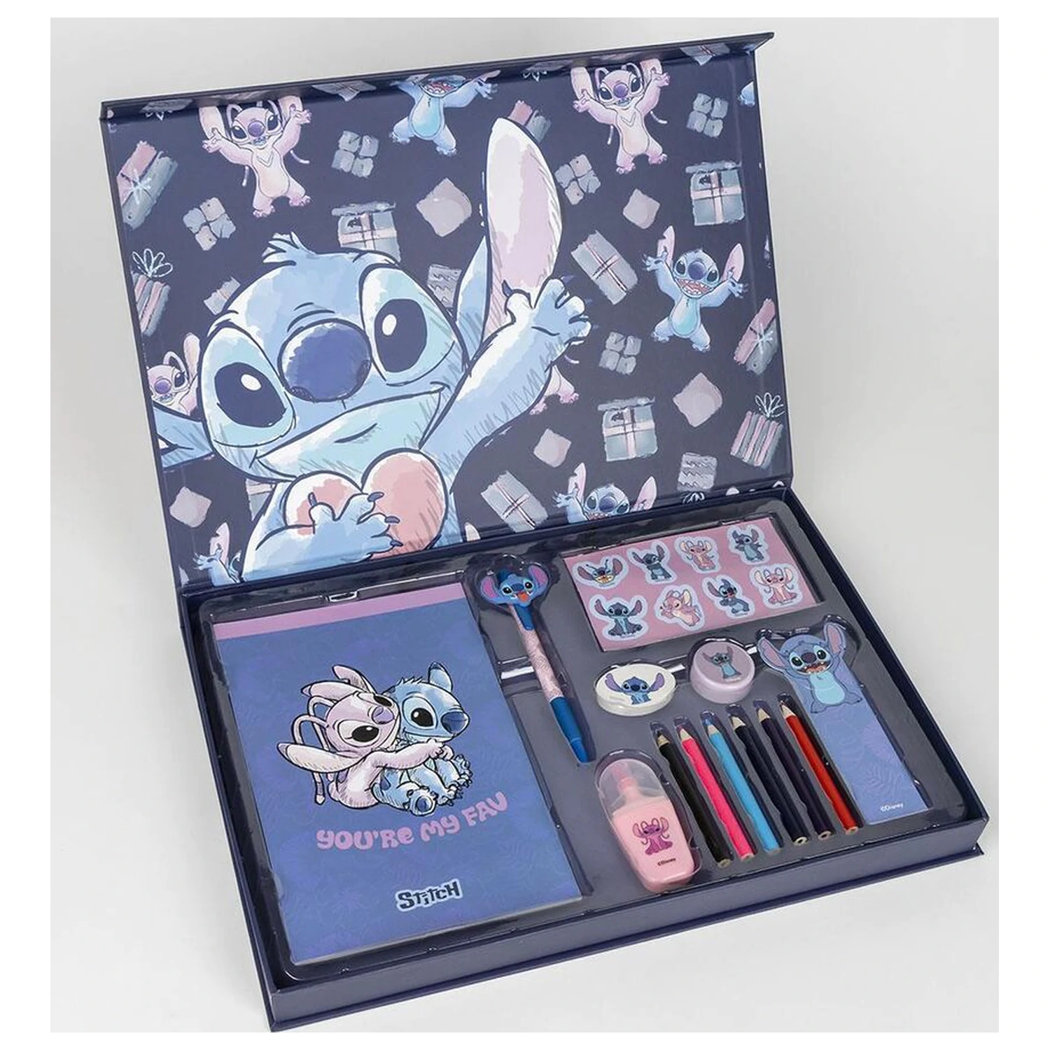 Disney Stitch Schreibwaren set Produktfoto
