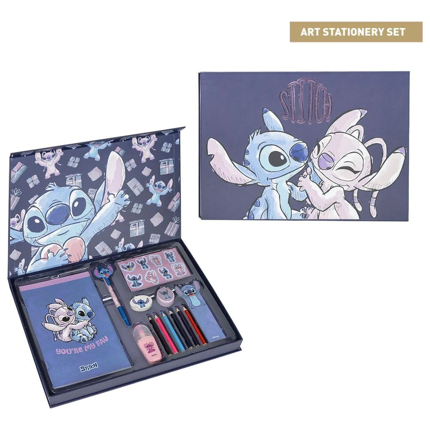 Disney Stitch Schreibwaren set Produktfoto