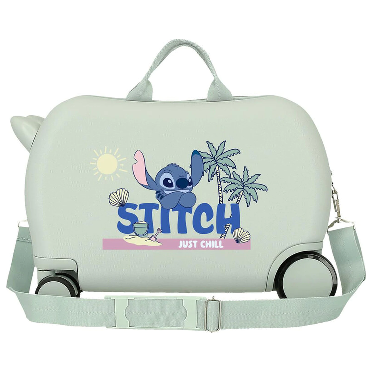 Disney Stitch Just Chill ABS Trolley-Koffer 45cm Produktfoto