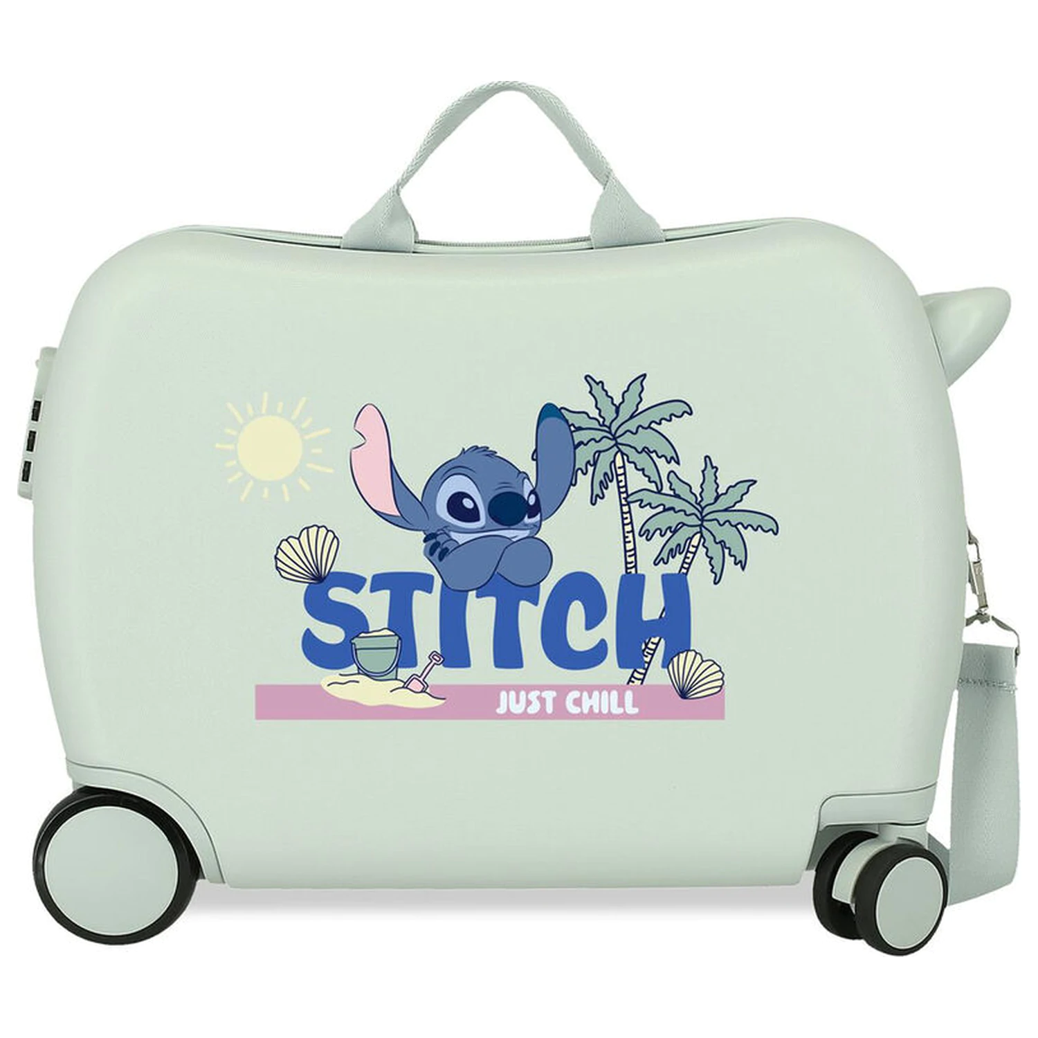 Disney Stitch Just Chill ABS Trolley-Koffer 50cm Produktfoto