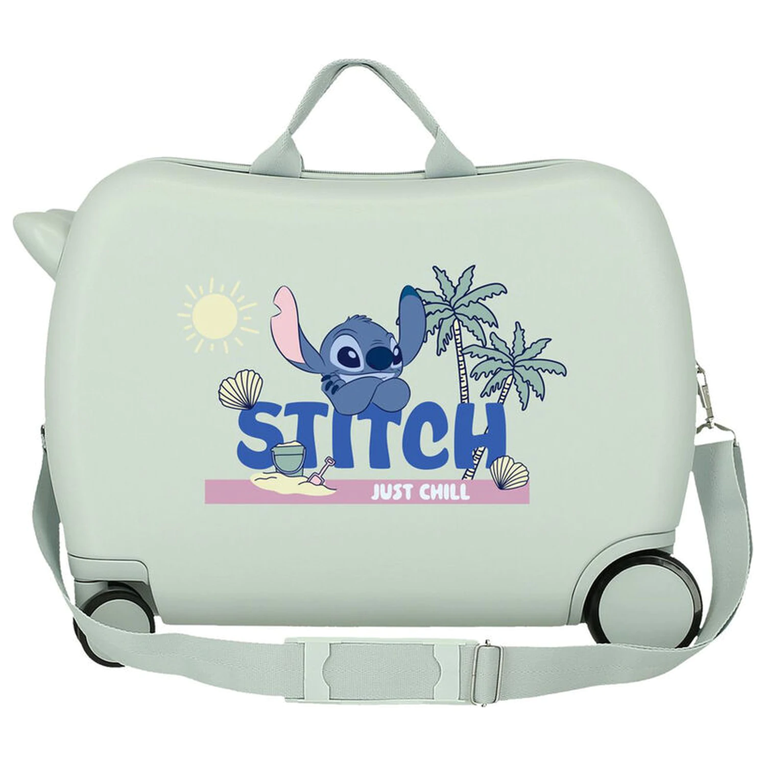 Disney Stitch Just Chill ABS Trolley-Koffer 50cm Produktfoto