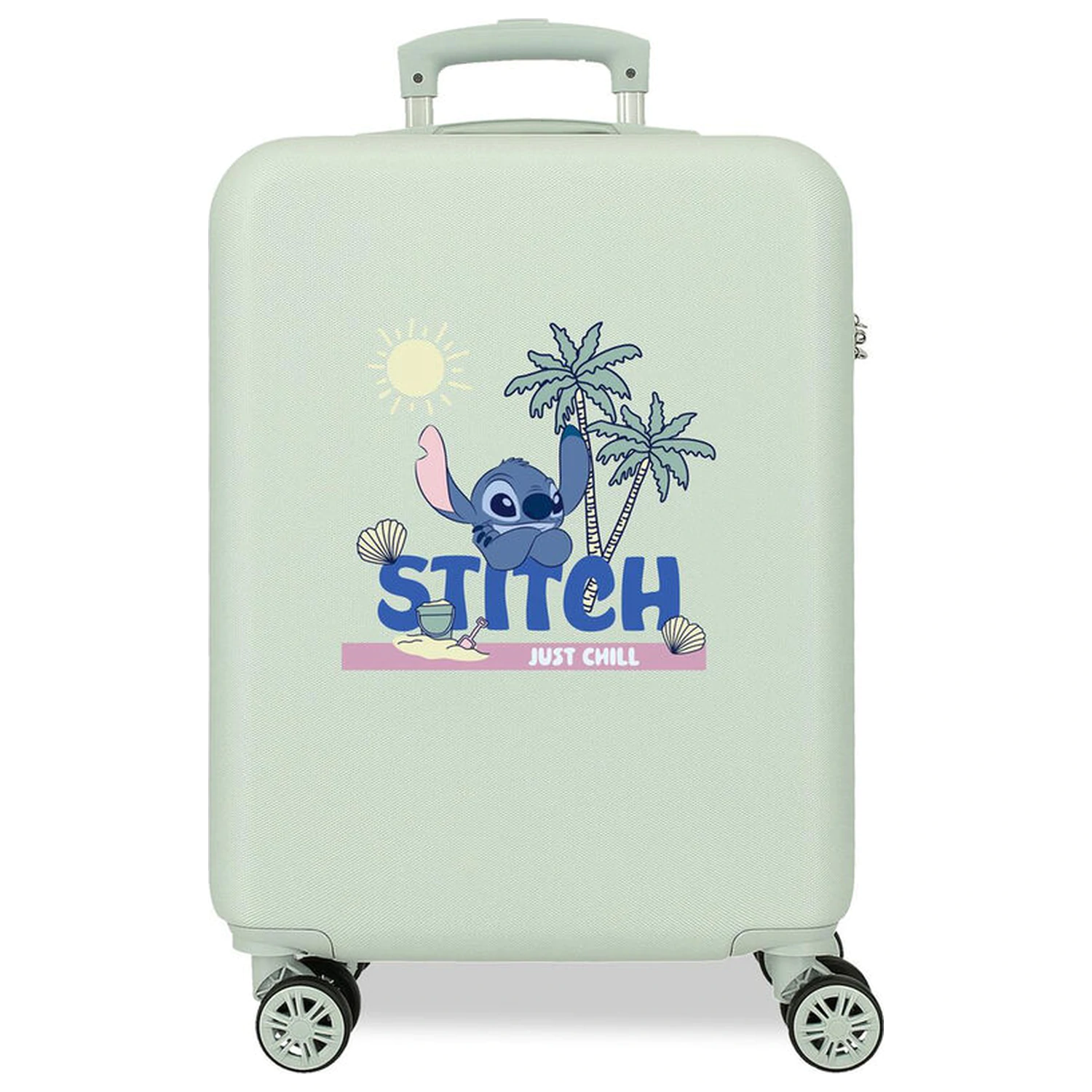 Disney Stitch Just Chill ABS Trolley Koffer 55cm Produktfoto