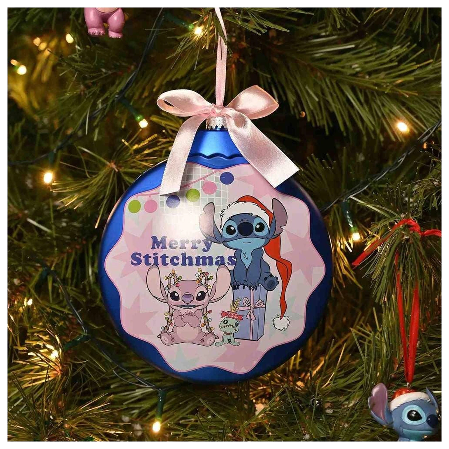 Disney Stitch Weihnachts-Christbaumkugel Produktfoto