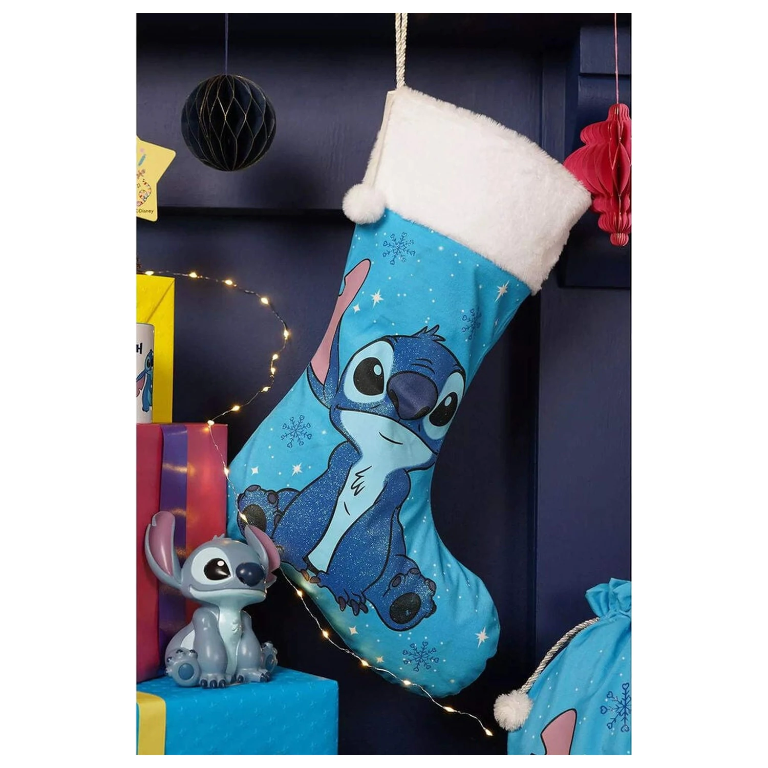 Disney Stitch Weihnachtsstrumpf Produktfoto