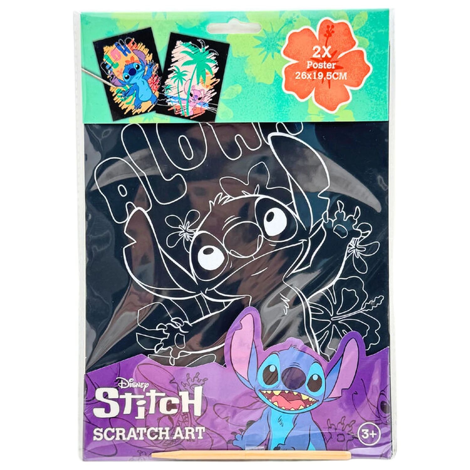 Disney Stitch Kratzset Produktfoto