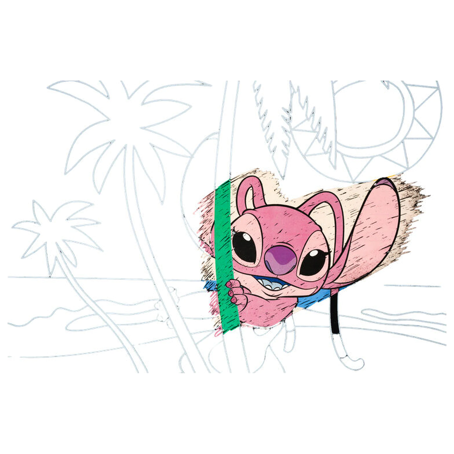 Disney Stitch Kratzset Produktfoto