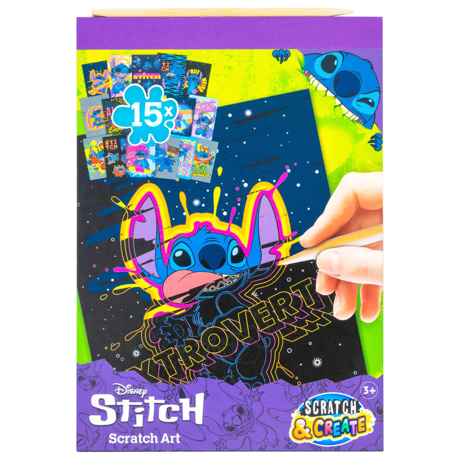 Disney Stitch Kratzset Produktfoto