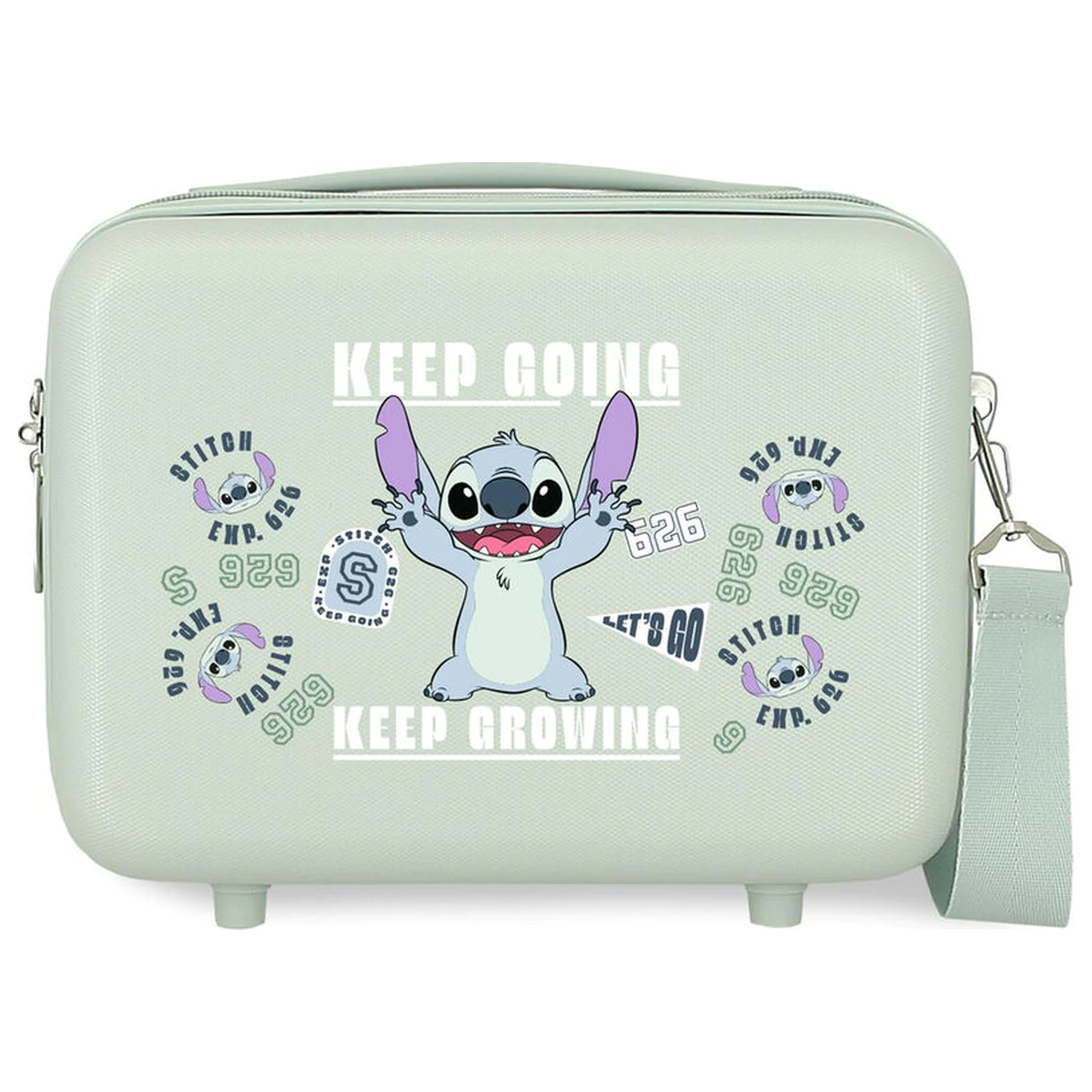 Disney Stitch Keep Going ABS anpassbares Beauty Case 29cm Produktfoto