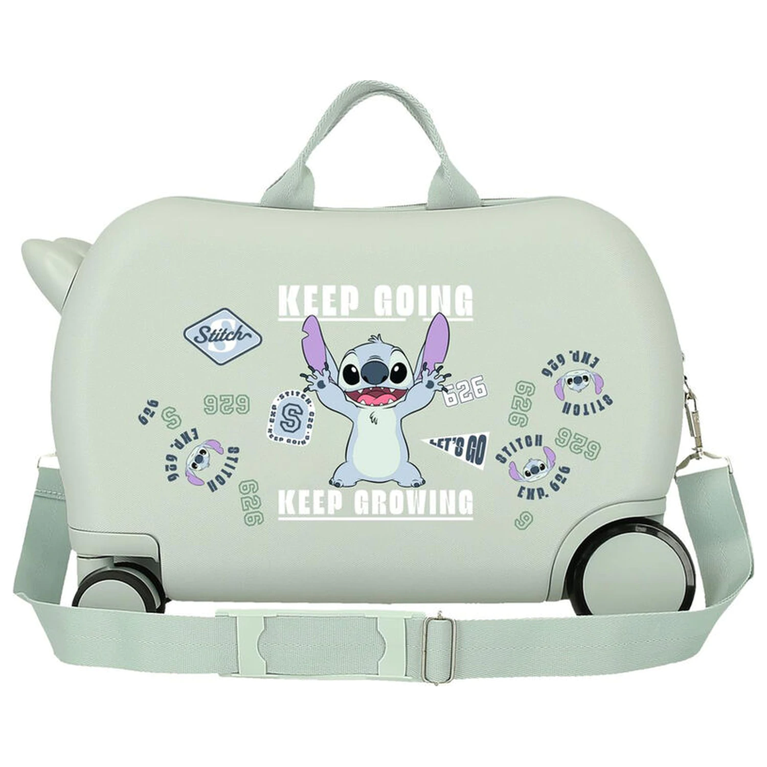 Disney Stitch Keep Going ABS Trolley Koffer 45cm Produktfoto