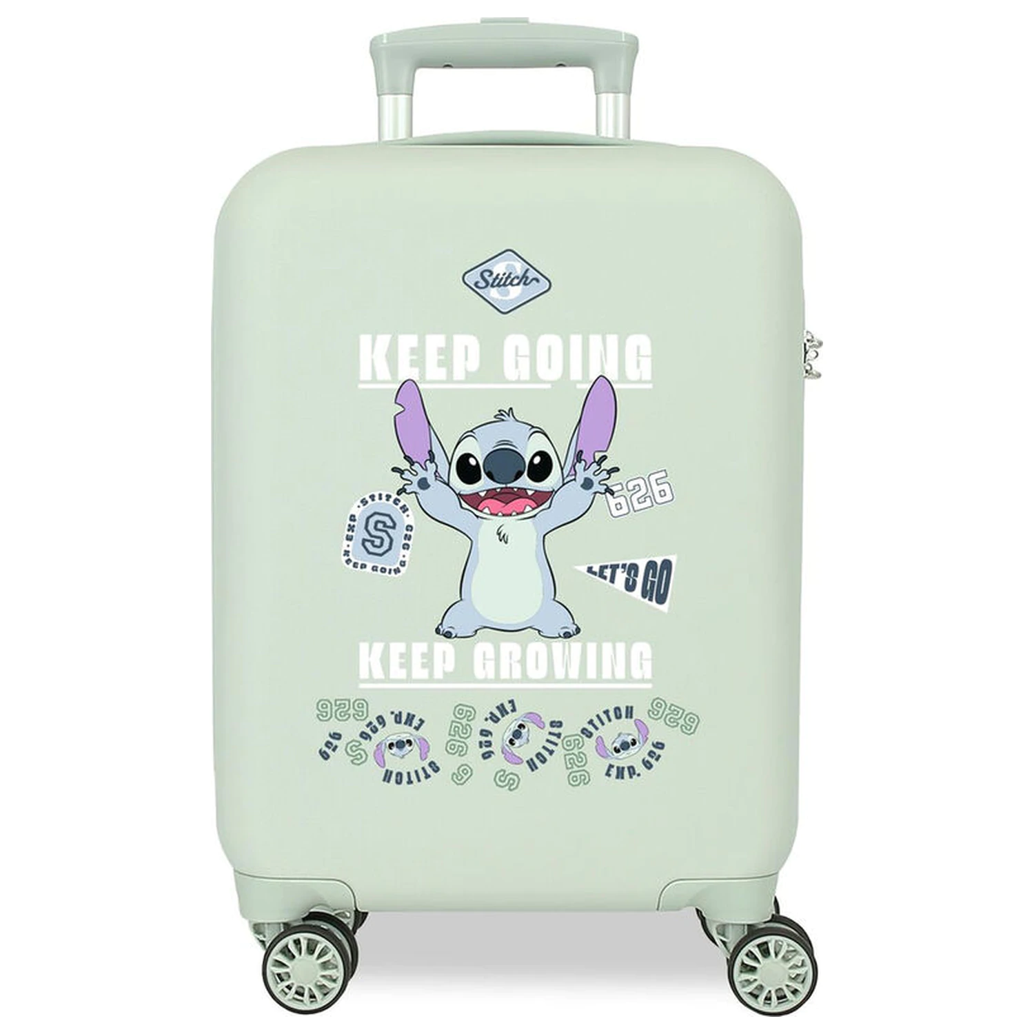Disney Stitch Keep Going ABS Trolley Koffer 50cm Produktfoto