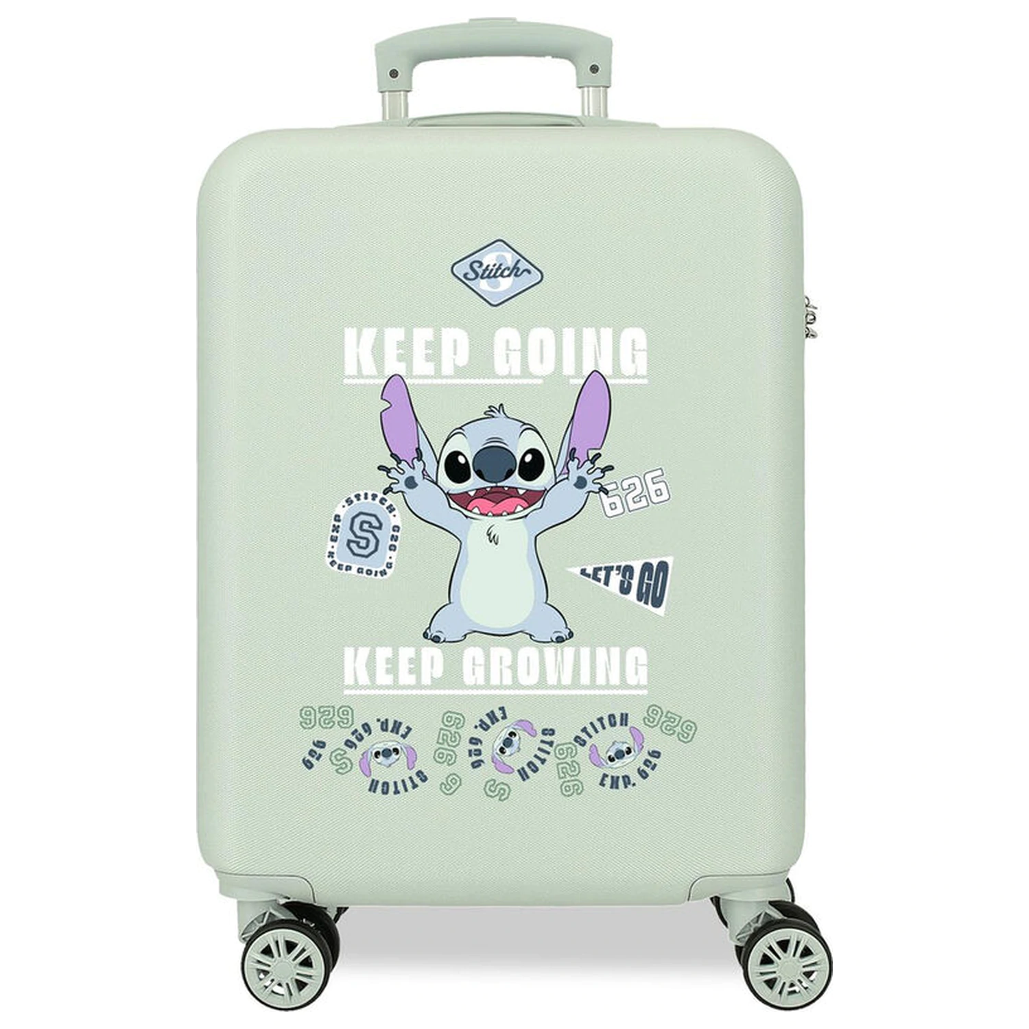 Disney Stitch Keep Going ABS Trolley Koffer 55cm Produktfoto