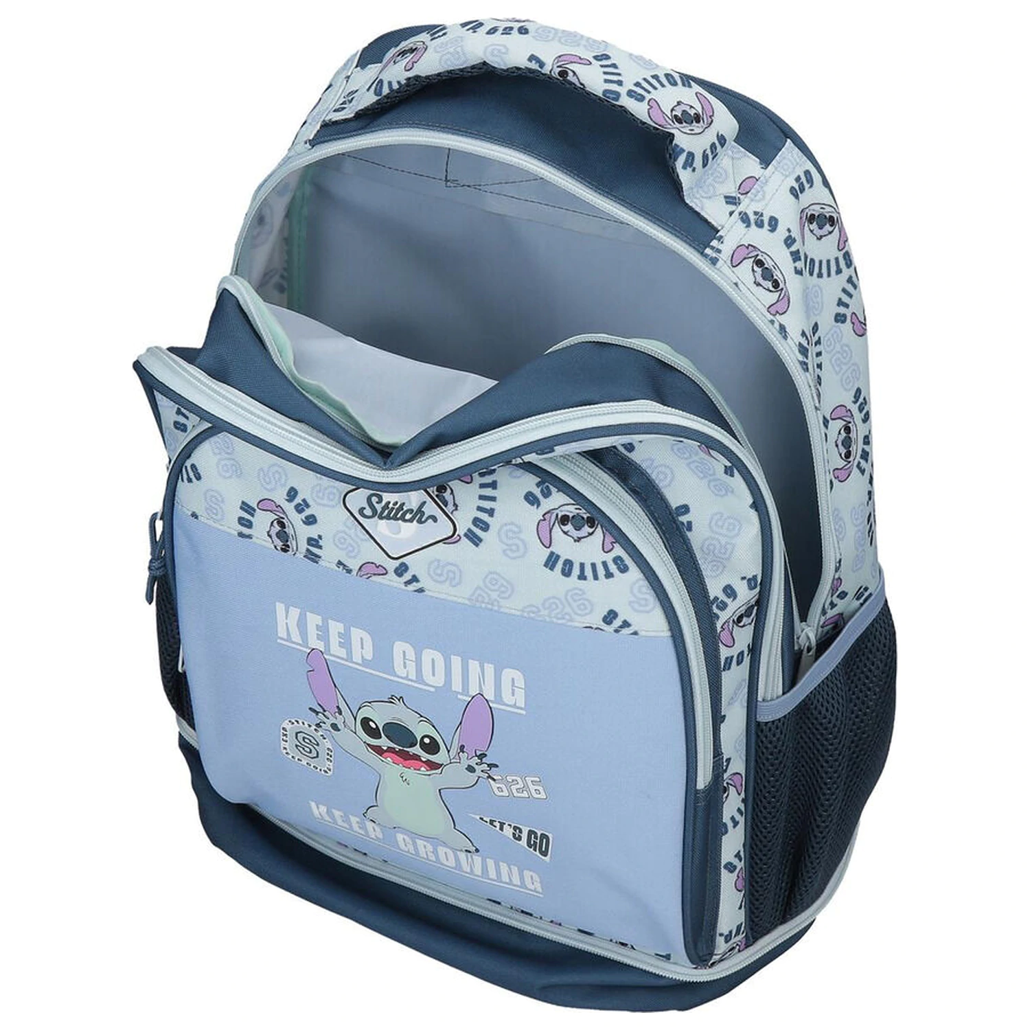 Disney Stitch Keep Going extrahierbarer kompakter Trolley 43cm Produktfoto
