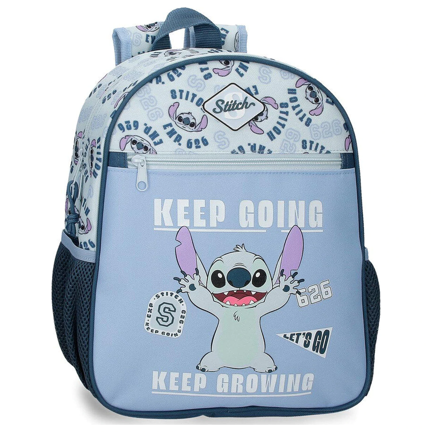 Disney Stitch Keep Going anpassungsfähiger Rucksack 33cm Produktfoto