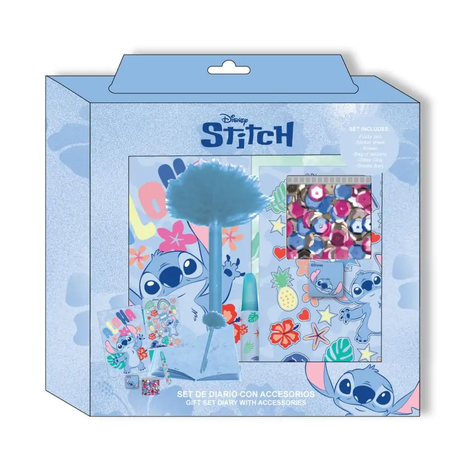 Disney Stitch Tagebuch Set Produktfoto