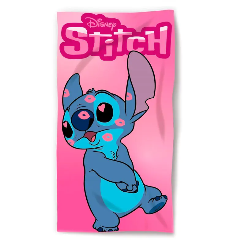 Disney Stitch Kiss Microfaser Strandtuch termékfotó