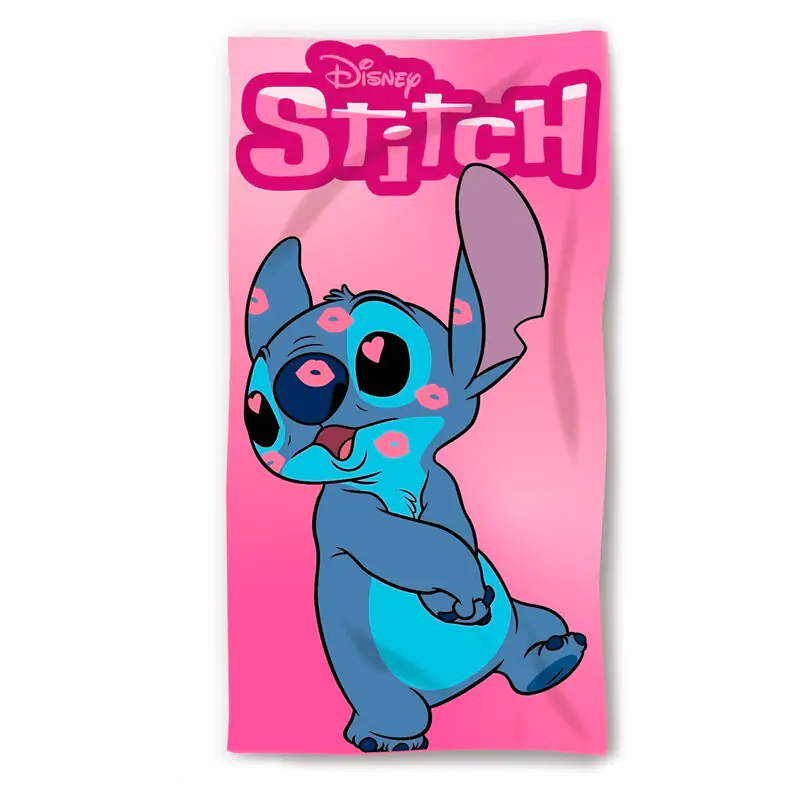Disney Stitch Kiss Baumwolle Strandtuch Produktfoto