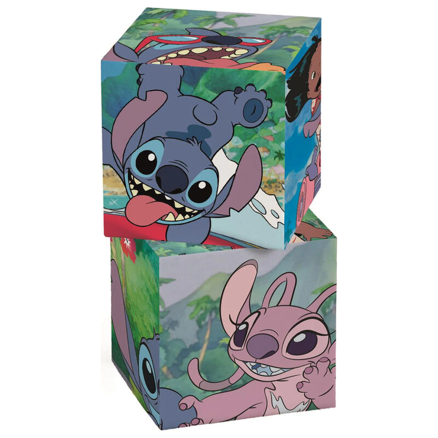 Disney Stitch Würfel Puzzle 12 Teile Produktfoto