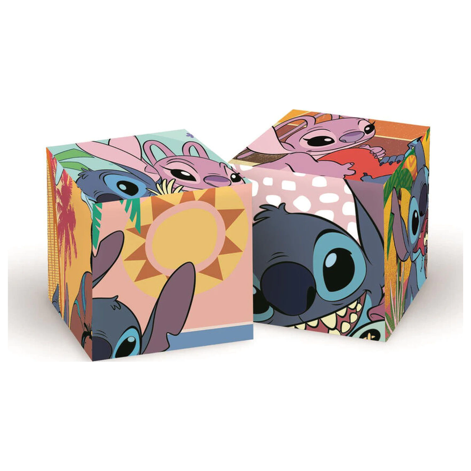 Disney Stitch Cubes Puzzle 6 Teile Produktfoto
