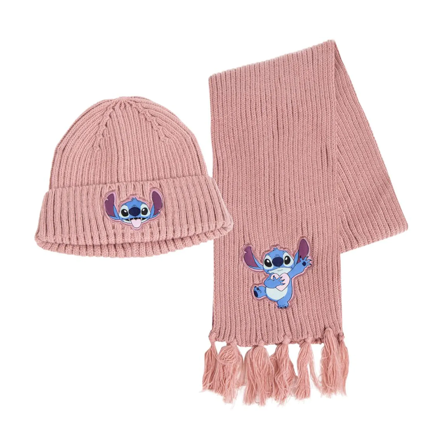 Disney Stitch Mütze und Schal Set Produktfoto