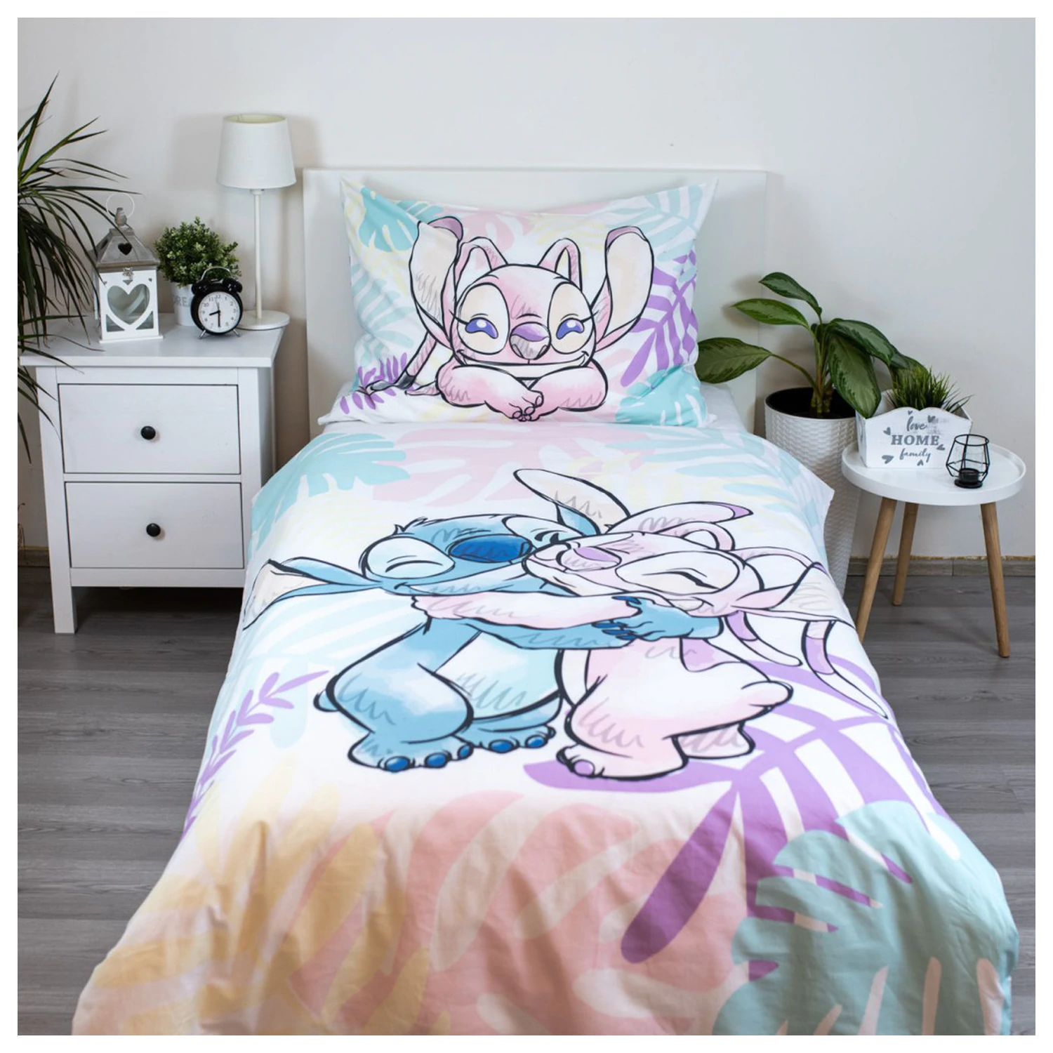 Disney Stitch Leaves Bettbezug Produktfoto