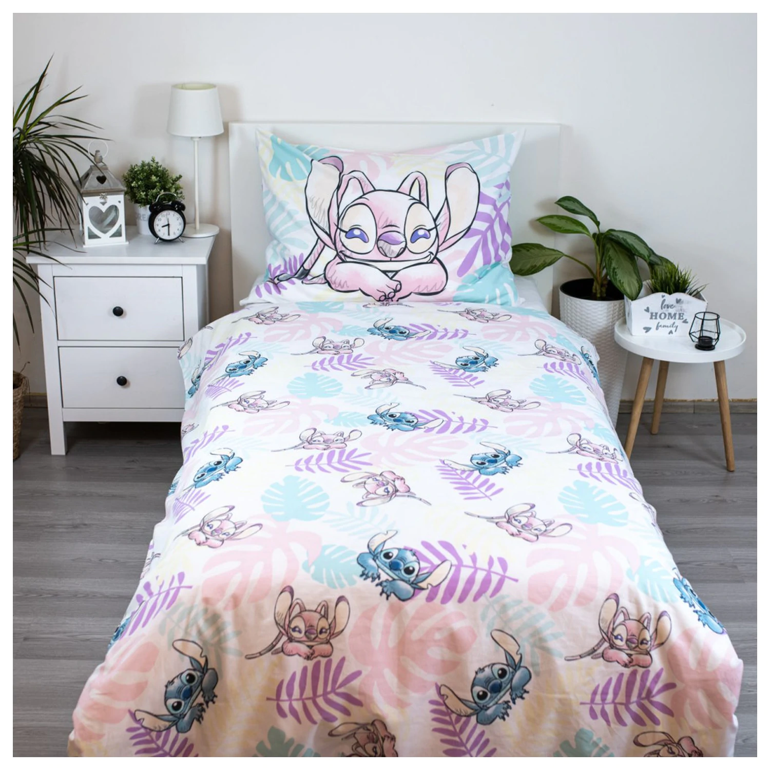 Disney Stitch Leaves Bettbezug Produktfoto