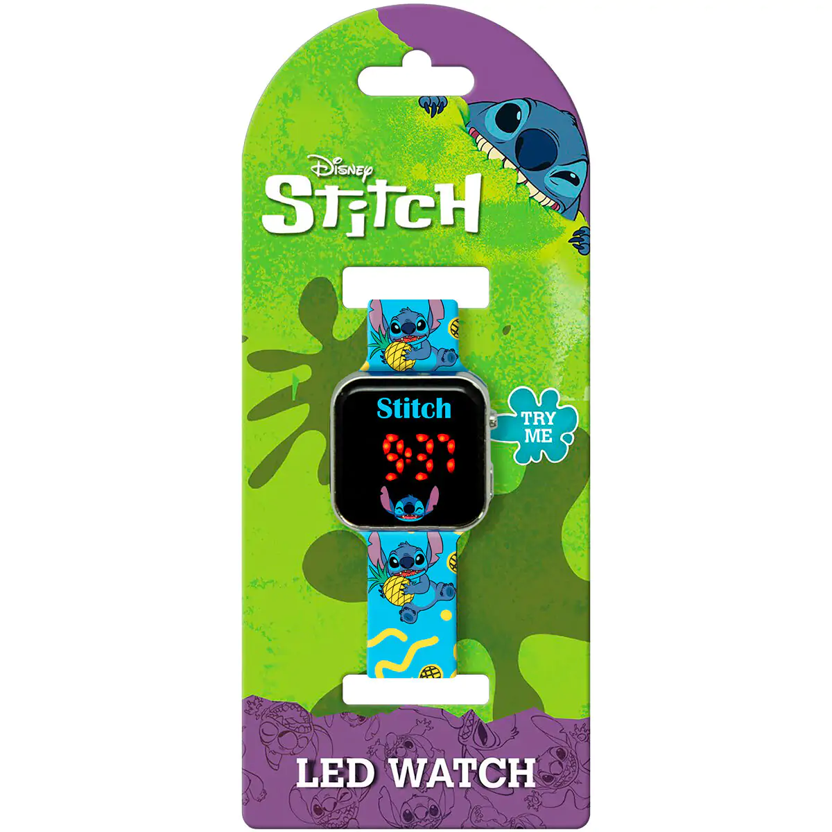 Disney Stitch LED-Armbanduhr termékfotó