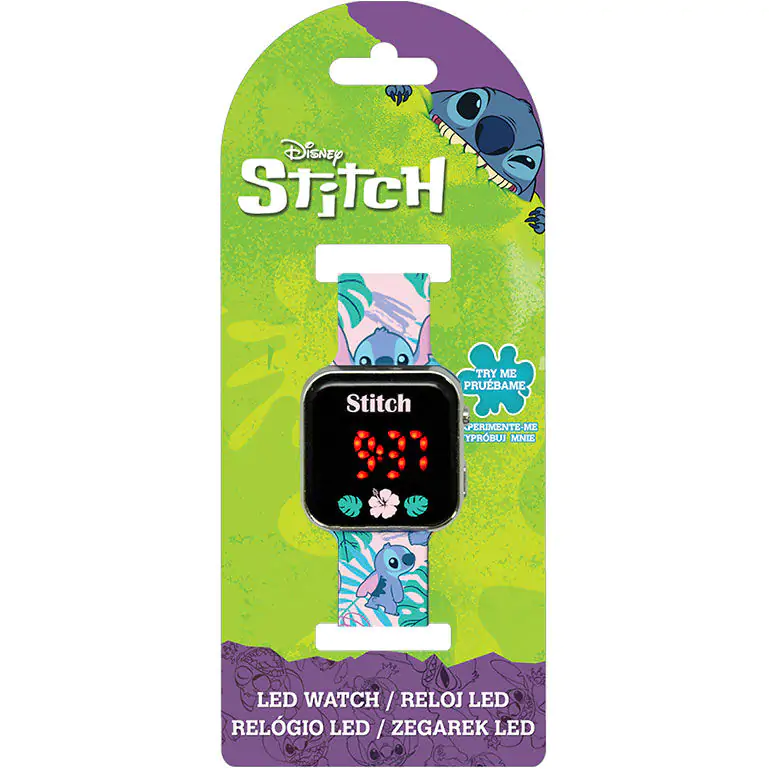 Disney Stitch LED-Armbanduhr termékfotó