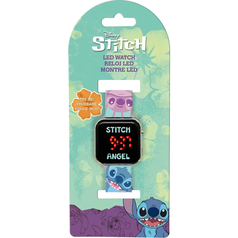 Disney Stitch LED-Armbanduhr Produktfoto